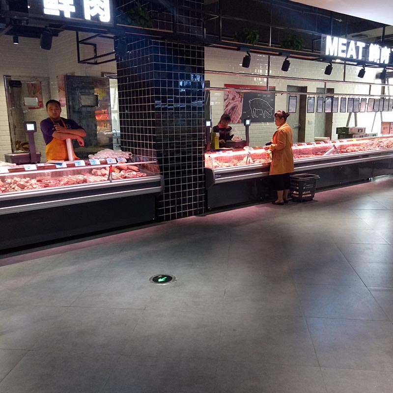 Professionally Supplied Fresh Meat Freezer for Sale of Meat Foods with Internal Led Lights IMG_5779