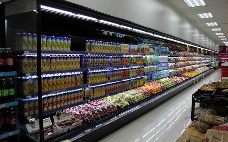 Refrigeration Mechanism of Supermarket Refrigerator Island Freezer