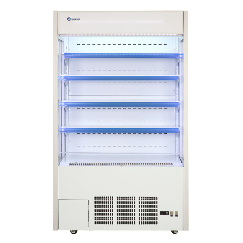Multi-functional Commercial Supermarket Multideck Chiller for Chilled Dairy Products Equipped with European-style Refrigerator