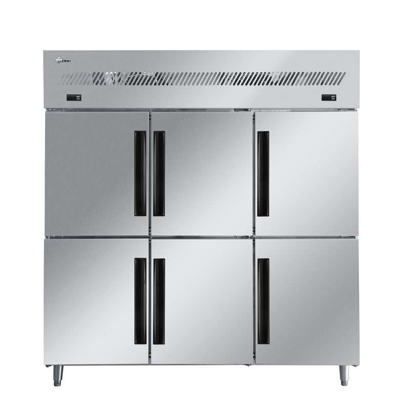 Professional Custom Kitchen Refrigerator Working for Temperature Is -18~-22°C with High Efficiency Finned Copper Evaporator